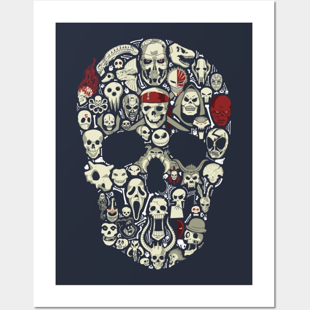 Skulls Wall Art by RedBug01